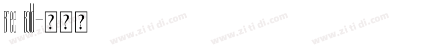 Bree Bold字体转换